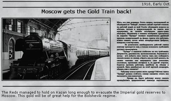 Zlatý vlak v Moskvě